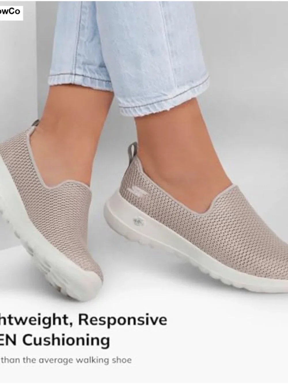 Women's Go Walk Joy Slip-On Walking Sneakers Athletic Mesh Lightweight